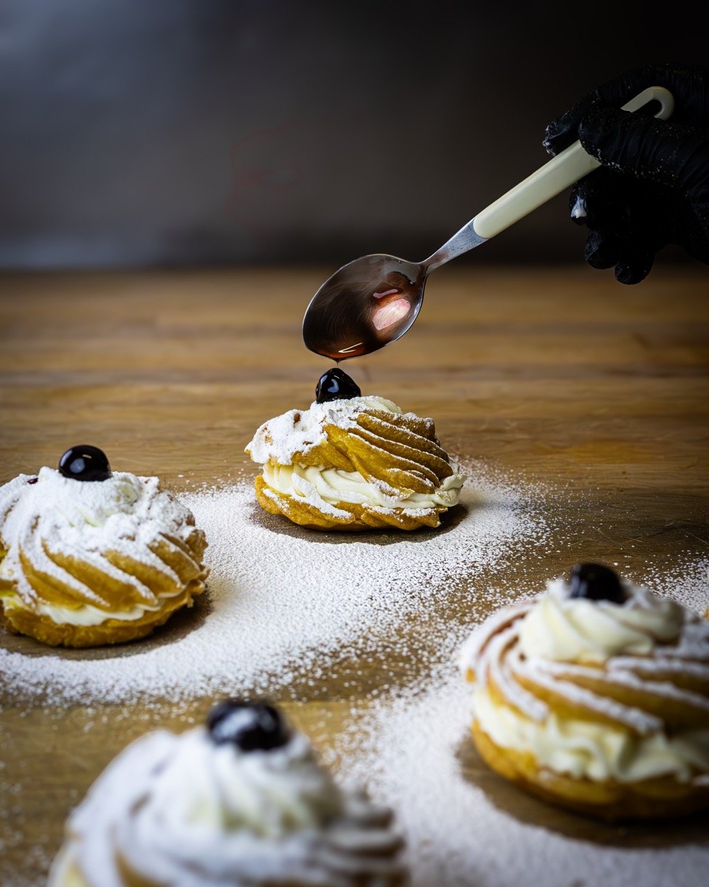 A powerful hero shot from the Dolce Vita culinary series.